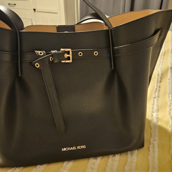 MICHAEL Michael Kors Handbags - MICHAEL KORS  Large Emelia,Black
